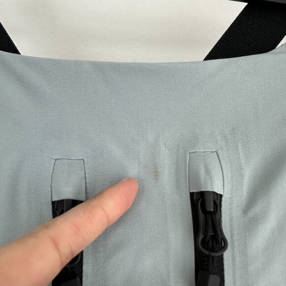 The North Face Ceptor Bibs Pant Womens Medium Blue Silver Ski Snowboard Dryvent - Picture 5 of 15